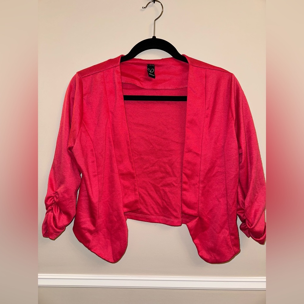 Pink blazer